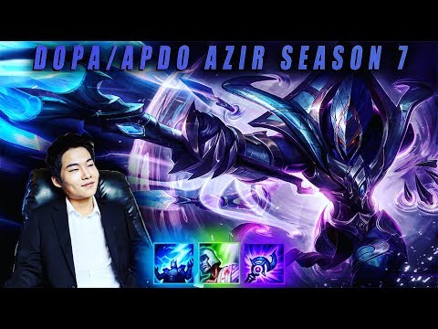 Dopa/Apdo Road to Challenger 88% Win Ratio | Azir vs Taliyah #Worlds2017