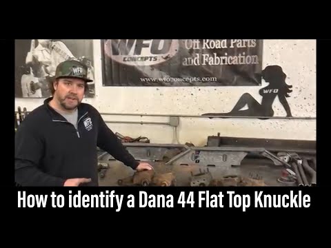 How to Identify a Dana 44 Flat Top Knuckle