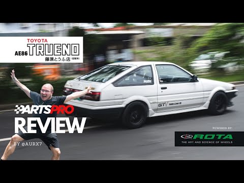 Toyota AE86 Sprinter Trueno GTV Review | Rota Wheels x PartsPro.ph