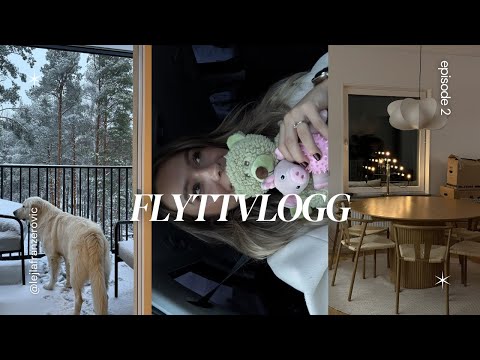 FLYTTVLOGG - Vi flyttar in och avslöjar en stor överraskning!