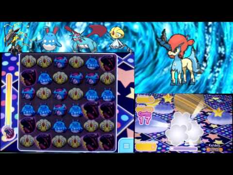 Pokémon Shuffle Keldéo échelon boss (+249-299) sans P-1 ni glitch