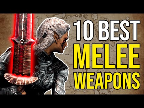 The Top 10 BEST MELEE WEAPONS in Skyrim & How to Get Them