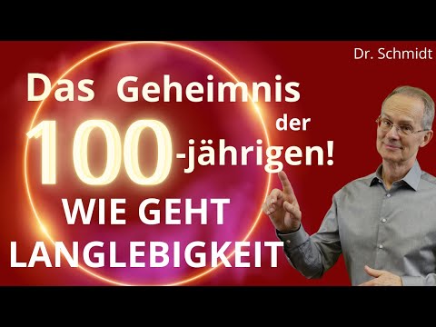 Das Geheimnis der 100-jährigen ! Langlebigkeit sitzt im Darm !
