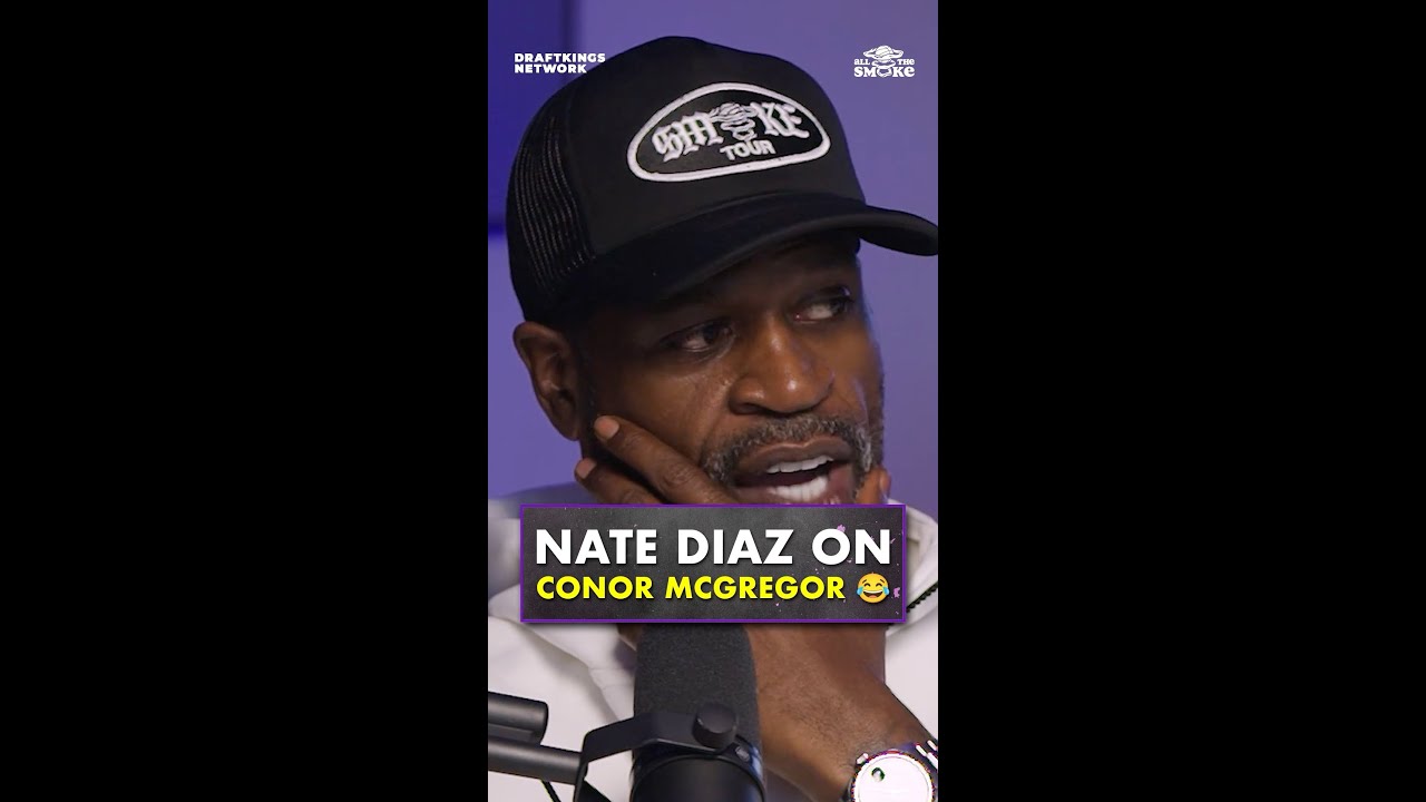 Nate Diaz is ready for the smoke with ANYBODY 😤💥
