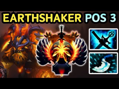 🔥 EARTHSHAKER OFFLANE | NO SPACE TO FIGHT 🔥 DOTA 2 OFFLANE