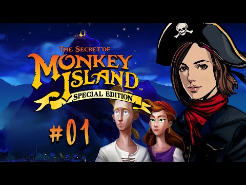 Du kämpfst wie eine Kuh! Ich spiele zum ersten Mal THE SECRET OF MONKEY ISLAND (Special Edition) 1/2