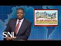 Weekend Update: Tiger Woods Gets Arrested For DUI, Reese’s Returns to Real Chocolate - SNL