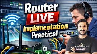 🔴 LIVE: Router Live Implementation Practical | What Is Router? | Kaashiv Infotech Live Class