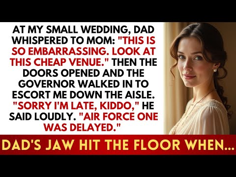 At My Wedding, Dad Said 'This Is Embarrassing' — Until He Saw Who Was Walking Me Down the Aisle