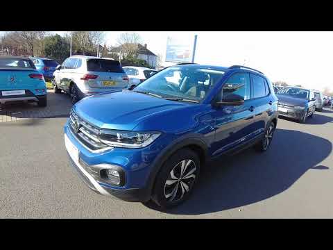 2023 Volkswagen T-Cross 1.0 TSI (95ps) Black Edition Hatchback | Used Cars Ayrshire
