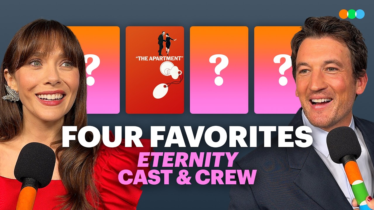 Miniature de la vidéo Four Favorites with Elizabeth Olsen, Miles Teller, John Early and More du film Pour l'éternité