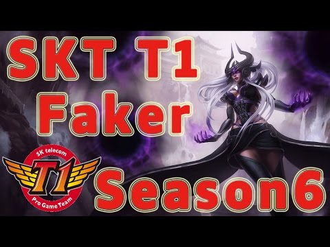SKT T1 Faker Syndra MID vs LeBlanc Patch 6.19 in NA