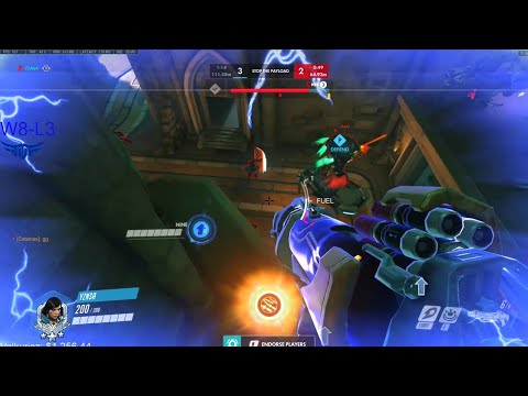 POTG! YZNSA INSANE NANO PHARAH GAMEPLAY OVERWATCH SEASON 26 TOP 500