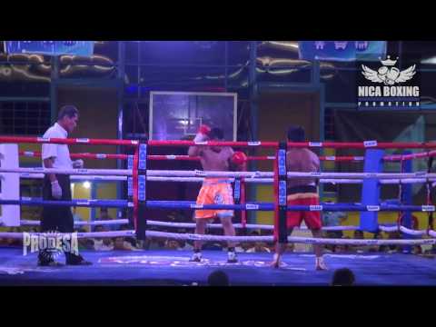 Elton Lara VS Luis Solorzano - Nica Boxing Promotions