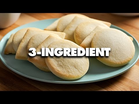 3-Ingredient Shortbread Cookies Recipe - Easy Shortbread Cookies!