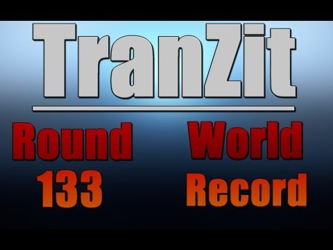 TranZit Round 133 Solo World Record - Best Jet Gun Strategy - Black Ops 2 Zombies