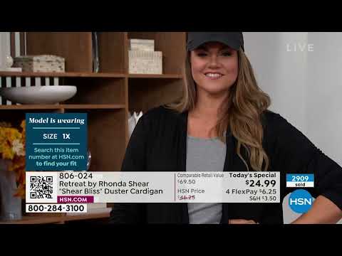 HSN | Rhonda Shear Intimates & Loungewear 08.31.2022 - 11 AM