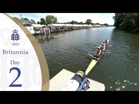 London R.C. v Crefelder R.C., GER - Britannia | Henley 2025 Day 2
