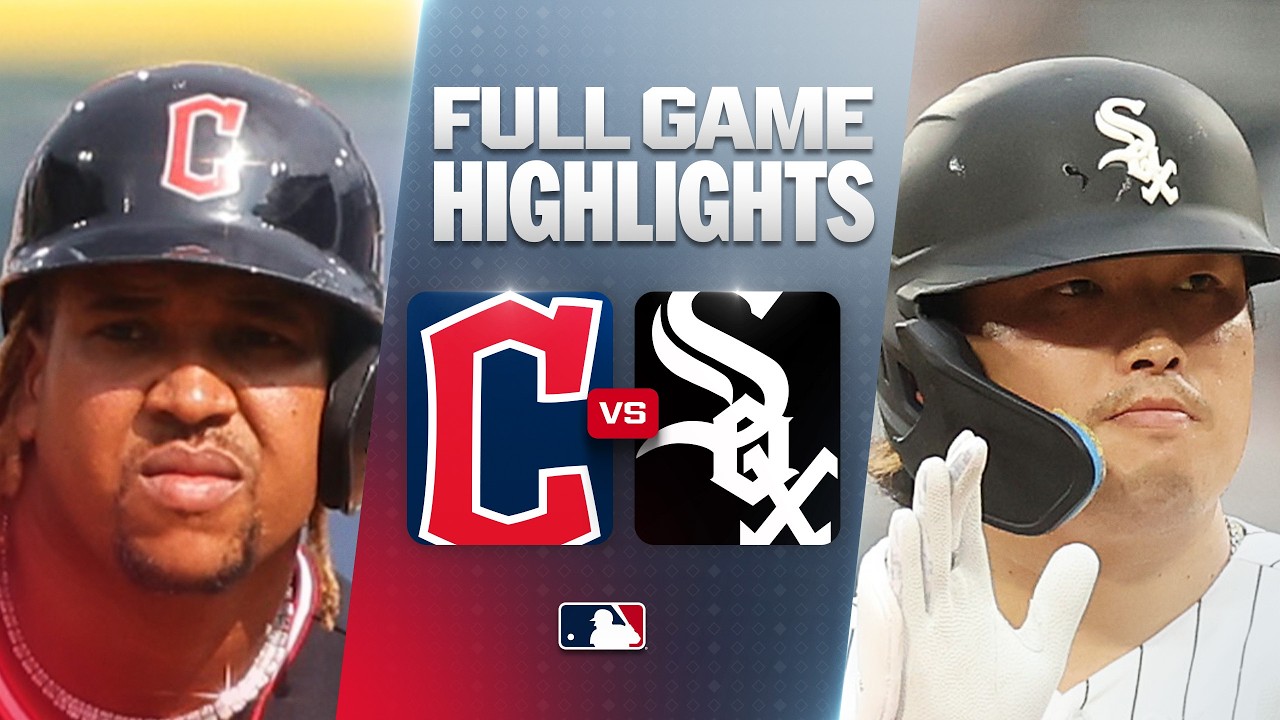GUARDIANS vs. WHITE SOX: Official Full Game Highlights (August 9) | 2026 MLB Season