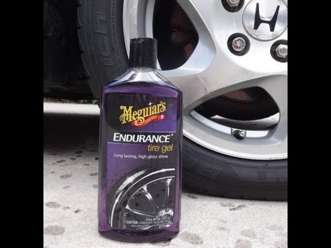 Meguiars Endurance Tire Gel test results review. Before and after on my 2001 Honda Prelude. EBP