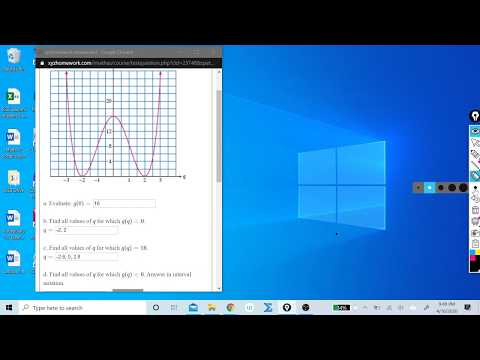 Reading Graphs With Function Notation