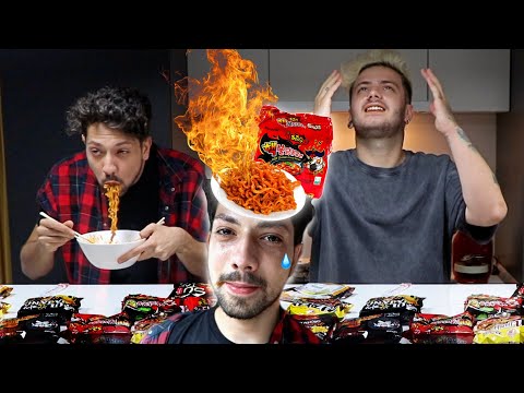 FIRE NOODLE CHALLENGE 🔥