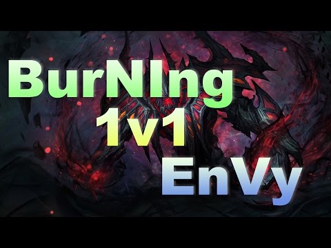 BurNIng 1v1 EternaLEnVy | Shadow Fiend Solo Mid DAC 2017 | Highlights 7.04 — Dota 2