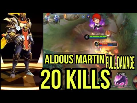 ALDOUS AGGRESSIVE GAMEPLAY HIGH STACK PUNCH DAMAGE🔥| ALDOUS BUILD 2023