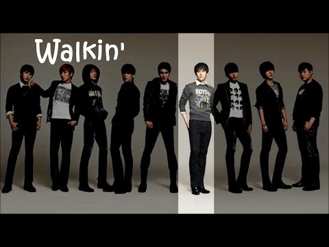 Super Junior - Walkin' (English Lyrics)