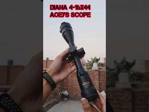 Diana 4-16x44aoeys scope zoom Test #scope #technology #trending  #short