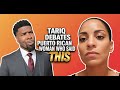 Tariq Nasheed Debates A Puerto Rican Woman Who Is Critical Of FBA Throwback
