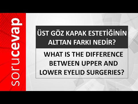 What is the Difference Between Upper Eyelid Aesthetics and Lower Eyelid Aesthetics?