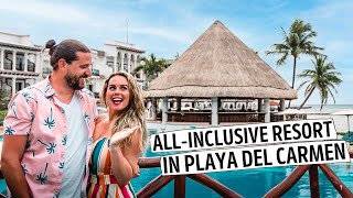 Our First All Inclusive Resort - Mexico Travel Vlog | Wyndham Alltra Playa del Carmen (Adults Only)