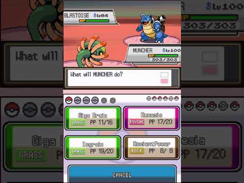 [Pokemon HGSS] Solo Cradily vs Red