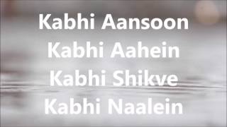 Tadap Tadap Ke Lyrics - YouTube