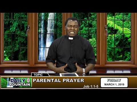 DAILY FOUNTAIN OF MARCH IST,  2019 - VEN. JESMIEL  JOSEPH