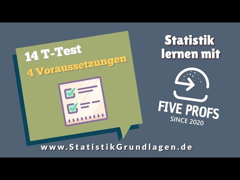 14.4 T-Test | Voraussetzungen