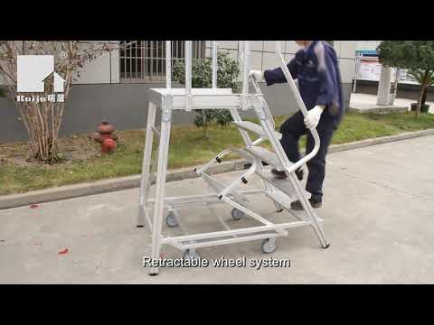 mobile ladder platform