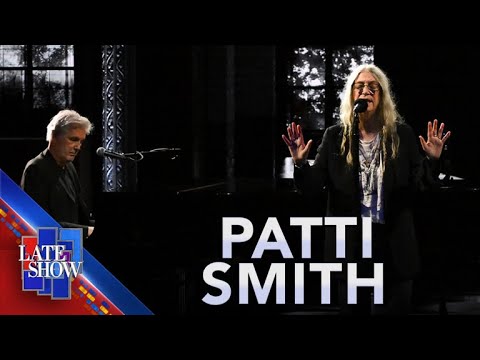“Peaceable Kingdom” - Patti Smith (LIVE on The Late Show)