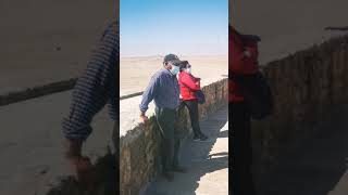 Visita al museo del Campo de la Alianza con don Martin Vicente Acosta, guía del campo de batalla.