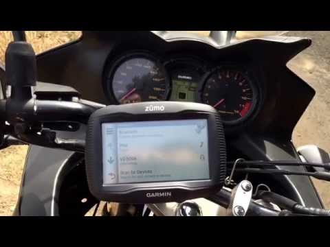 Garmin Zumo 390 LM Quick Review and Setup