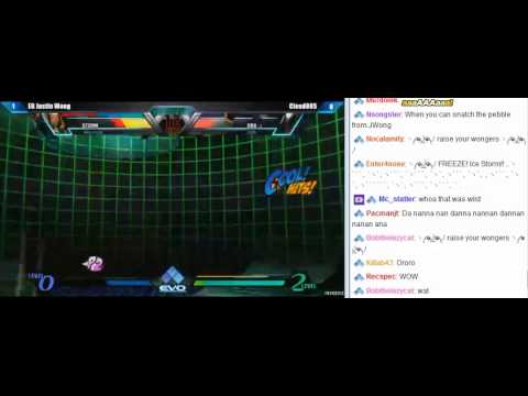 EVO UMVC3 2013 Losers semifinal EG Justin Wong vs Cloud805