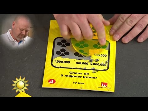 Trissvinnaren hoppas på renoveringspengar - Nyhetsmorgon (TV4)