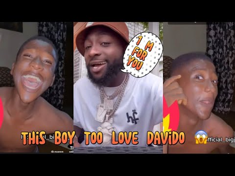 14 yr old boy Drop ANOTHER CRAZY freestyle for Davido after Davido Dash him 500K and made him cry 😱
