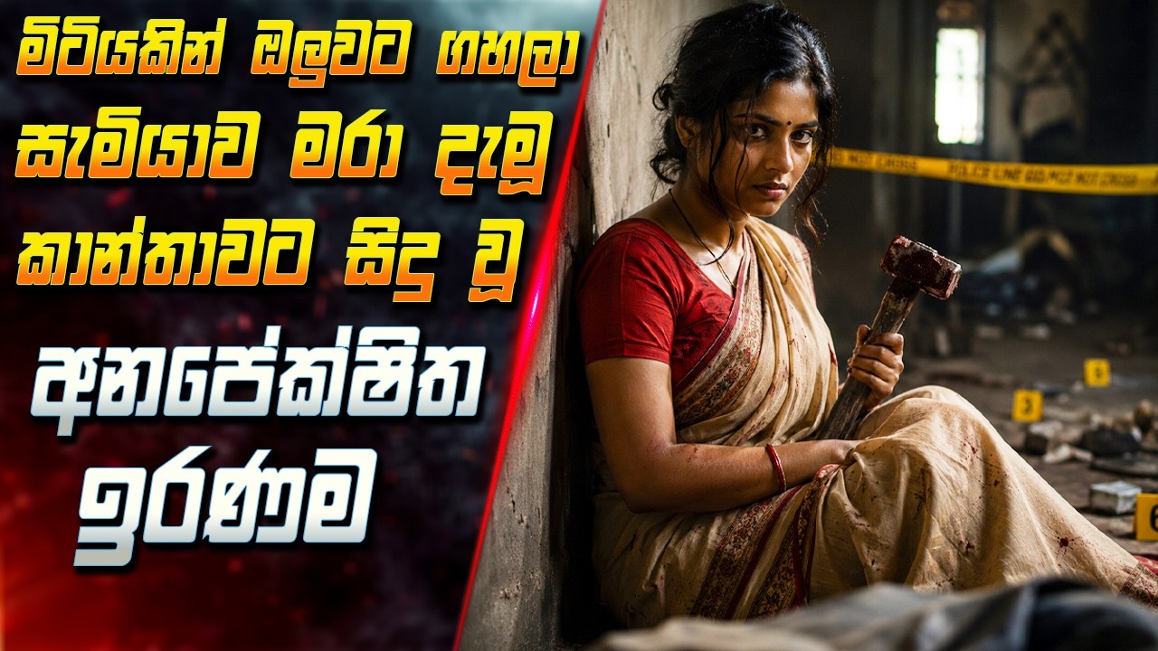 මිටියකින් ඔලුවට ගහලා සැමියාව මරා දැමූ කාන්තාවට අත් උ