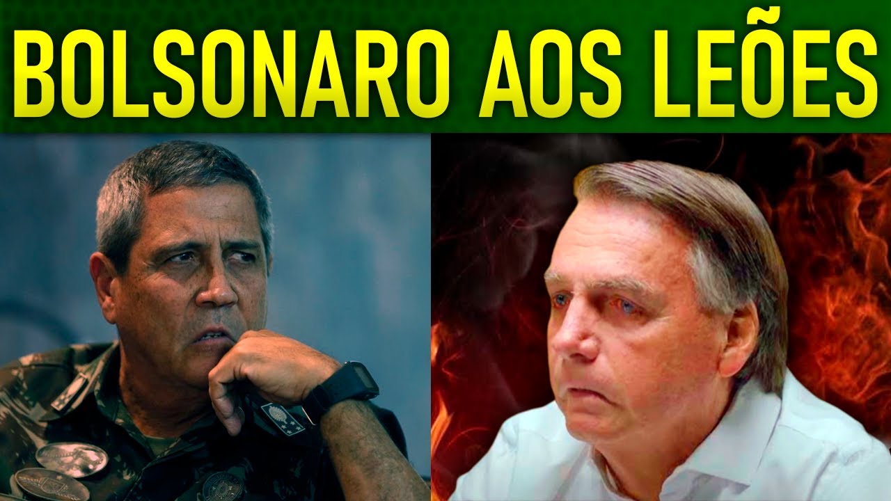 Bolsonaro AVISA AMIGOS que será PRESO após ESPOSA DE BRAGA NETTO ameaçar DELAÇÃO DO FIM DO MUNDO!!!