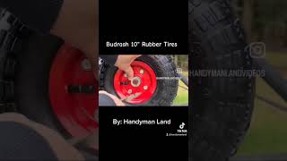 Budrash 10&quot; Rubber Tires