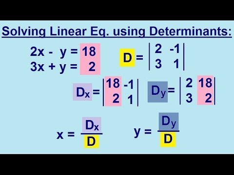 Algebra Solving Linear Equations using Substitution Method 1 3