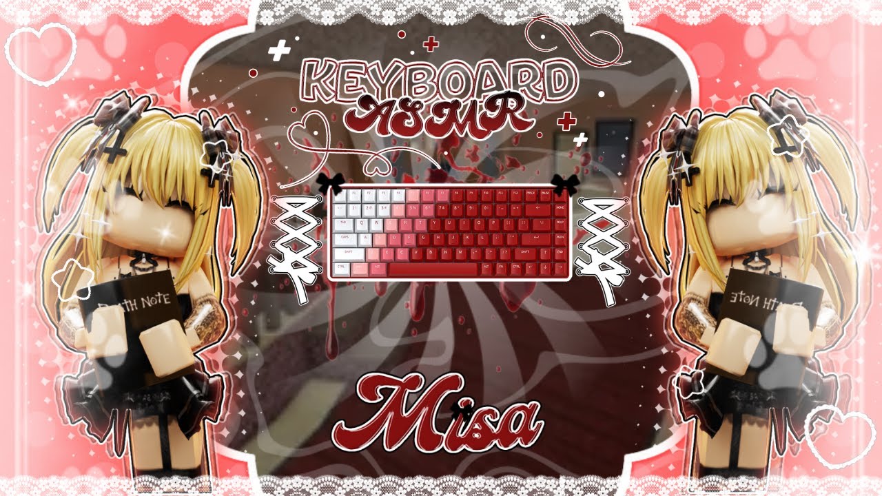 ˗ˏˋ ꒰ MM2 but it's Keyboard ASMR as MISA.ᐟ ꒱ ˎˊ˗  [Roblox Murder Mystery 2]