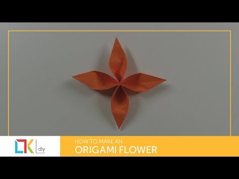 Origami toys #119 - How to make an origami flower II
